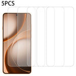 5Pcs For Oppo Find X9 Ultra 5G Front Screen Protector 0.3mm 2.5D Tempered Glass Film, Not Full Covering