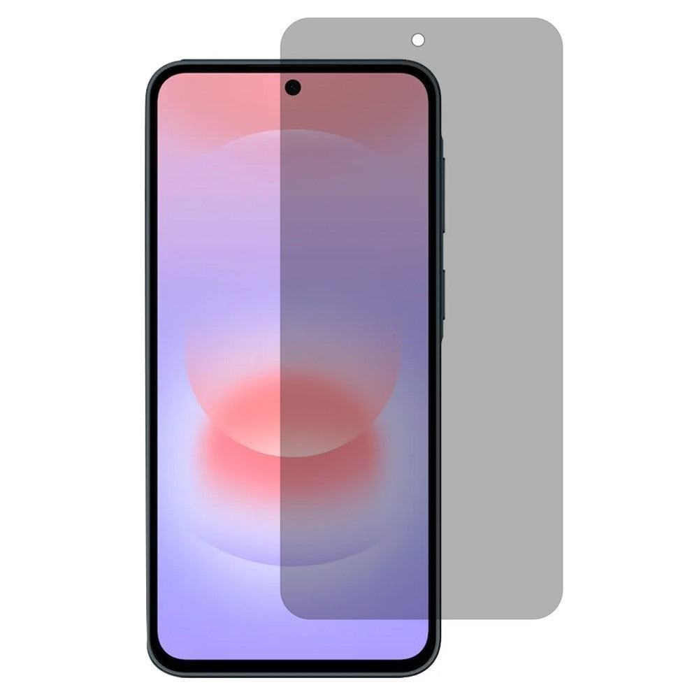 Samsung Galaxy A37 5G Härdat Glas Silk Print 360° Anti-spion Heltäckande Skärmskydd