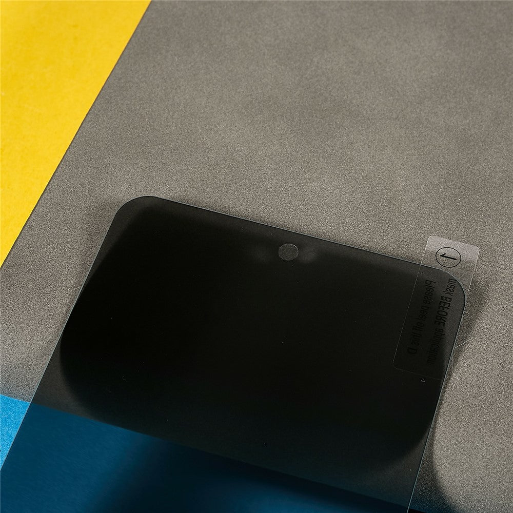 Til Samsung Galaxy A37 5G Hærdet glas Silkeprint 360° Anti-spion Fuld dækning Skærmbeskytter