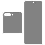Til Samsung Galaxy Z Flip8 Beskyttelsesfilm Mod Indkig – Fuld Dækning, Anti-Spion, Mat TPU Hydrogelfilm