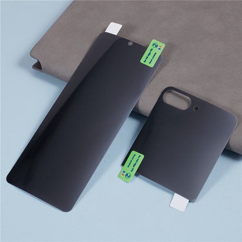 Til Samsung Galaxy Z Flip8 Beskyttelsesfilm Mod Indkig – Fuld Dækning, Anti-Spion, Mat TPU Hydrogelfilm