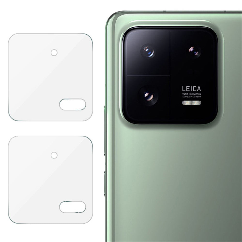 IMAK 2 st/set för Xiaomi 13 Pro 5G kameralinsskydd härdat glas högupplöst slitstarkt linsfilm