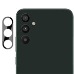 IMAK For Samsung Galaxy A34 5G Tempered Glass Lens Film + Acrylic Lens Cap HD Clear Anti-scratch Camera Lens Protector (Black Version)