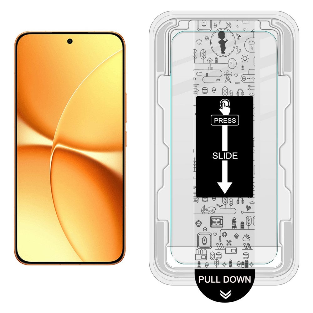 IMAK H Series For Xiaomi Poco X8 Pro Max 5G / Redmi Turbo 5 Max 5G Tempered Glass Screen Protector Easy Installation Film with Auto Dust-Remove Tool