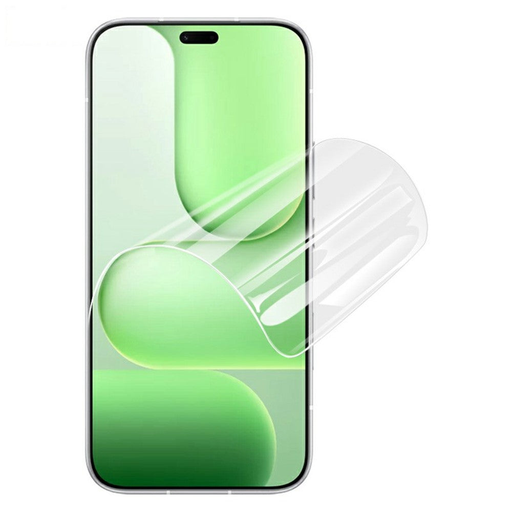 IMAK Hydrogel Film 4th For Honor 600 Lite 5G / X80i 5G Full Screen Protector Ultra Clear Full Glue Soft TPU Film (Fingerprint Unlock)
