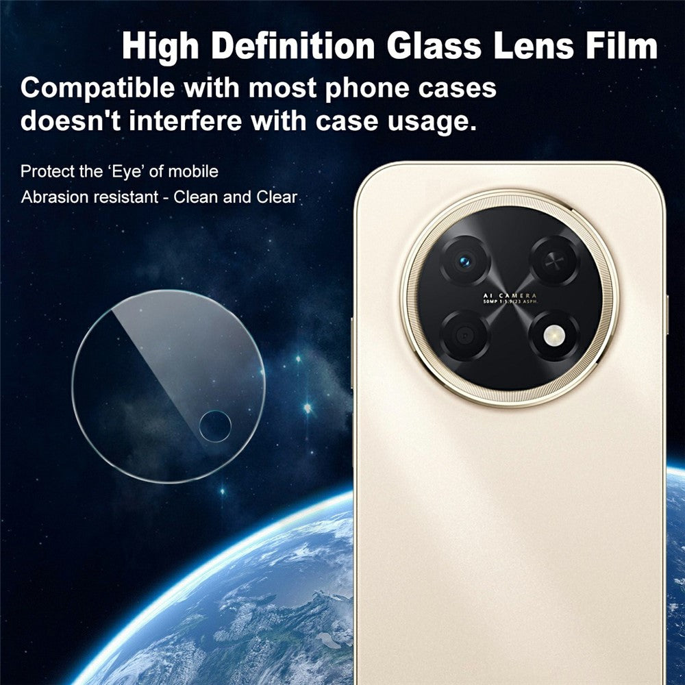 IMAK För Huawei Nova 15 Max / Enjoy 90 Pro Max Kameralinsskydd Tunn Härdat Glas Heltäckande Linsfilm
