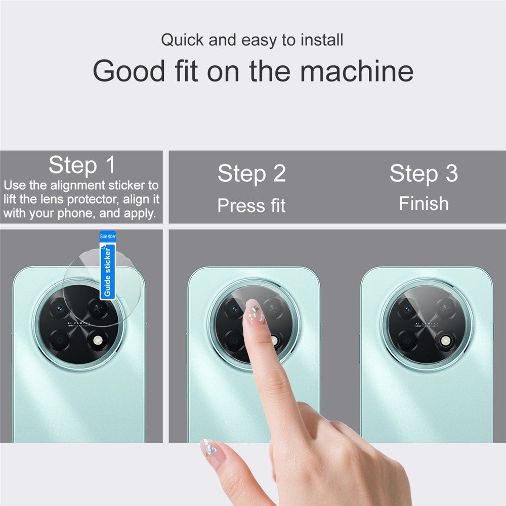 IMAK For Huawei nova 15 Max / Enjoy 90 Pro Max Camera Lens Protector Slim Tempered Glass Full Coverage Lens Film