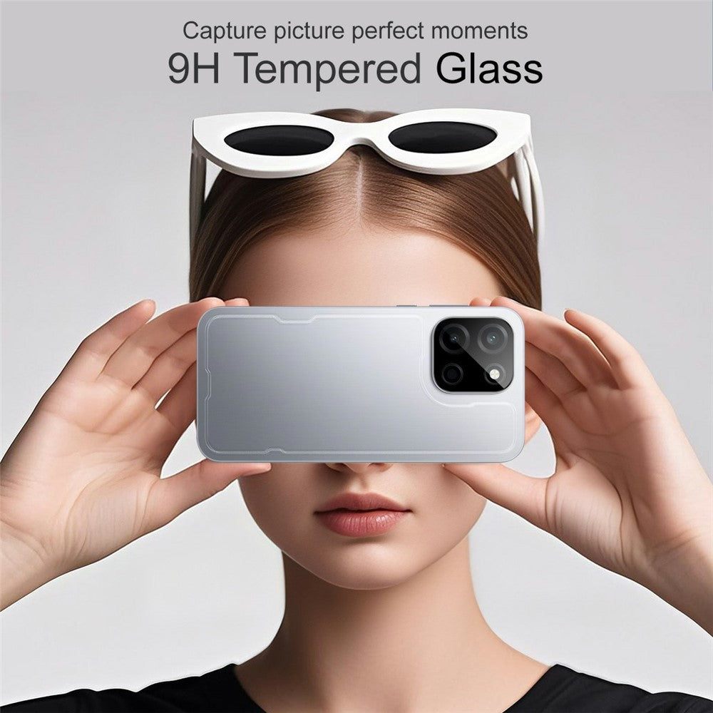 IMAK kameralinsebeskyttelse til OnePlus Nord 6 5G / Turbo 6 5G, hærdet glas, HD-klar, fulddækkende linsefilm