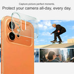 IMAK For Honor 600 5G Tempered Glass Full Cover Camera Lens Protector + Acrylic Lens Cap