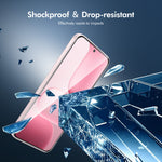 Hat Prince for Honor X8d 4G ENKAY HAT PRINCE 2Pcs Screen Protector 9H Silk Printing 0.26mm Full Glue Full Coverage Tempered Glass Film