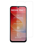 For Xiaomi Redmi 15a 5G Screen Protector 2.5D High Aluminium-Silicon Glass Film Electroplated Coating (Not Complete Covering)