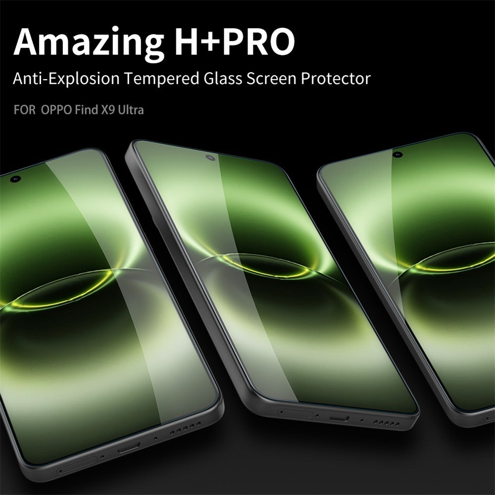 NILLKIN H+Pro for Oppo Find X9 Ultra 5G Full Cover Screen Protector HD Clear AGC Glass Film