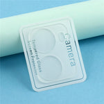 2Pcs For Xiaomi Redmi 15a 5G Full Coverage Camera Lens Protector 3D Arc Edge Anti-Scratch Tempered Glass Lens Film