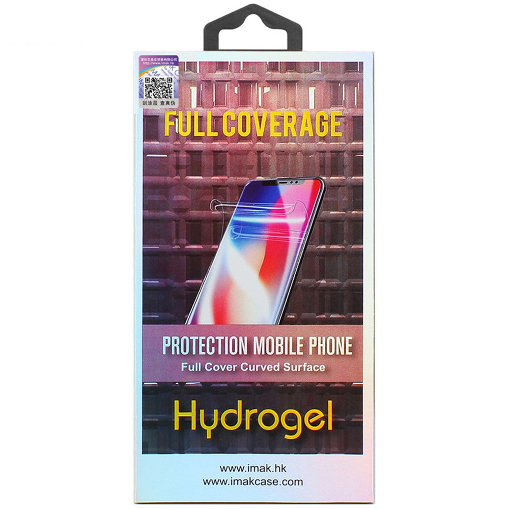 IMAK 2Pcs  /  Set For Xiaomi 13 5G Hydrogel Film III Phone Back Protector Anti-scratch Ultra Clear Soft TPU Back Film