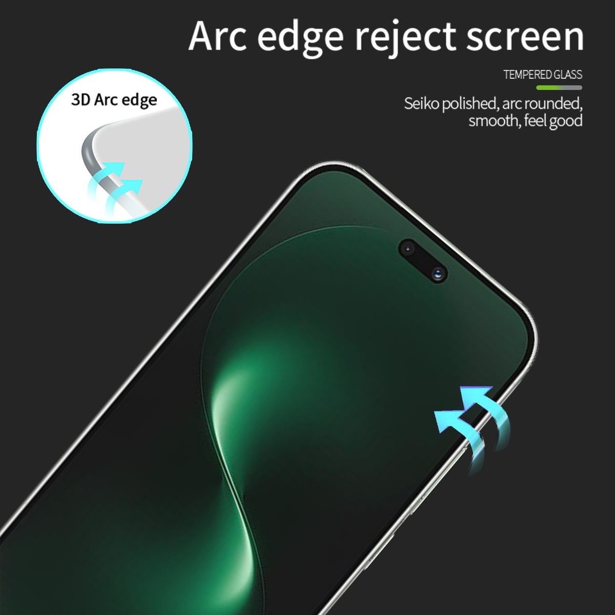 Mofi for Huawei nova 15 Ultra 5G / Huawei nova 15 Pro 5G Screen Protector MOFI 9H 3D Curved Full Glue Full Coverage Tempered Glass Film