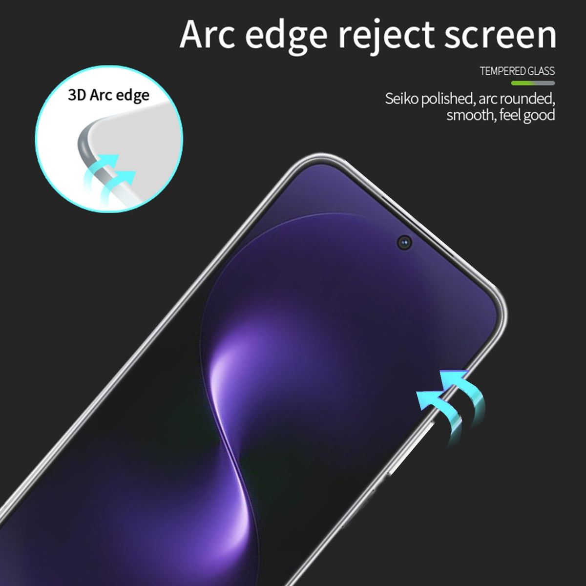 Mofi for Huawei nova 15 5G Screen Protector MOFI 9H 3D Curved Full Glue Full Coverage Tempered Glass Film