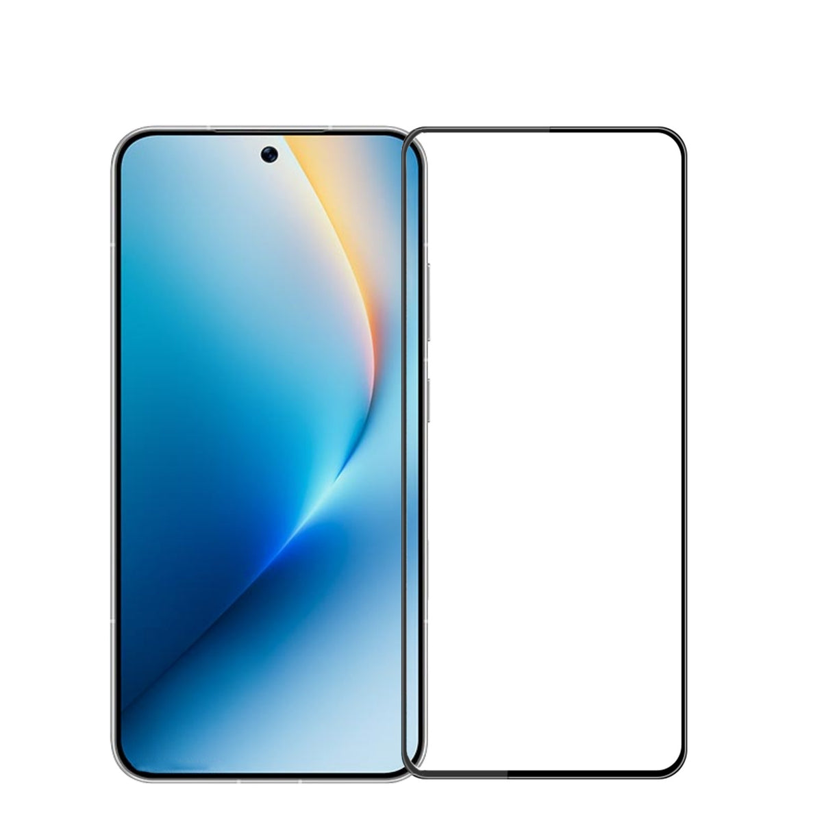 Mofi til Honor Win RT 5G / Honor Win 5G Skærmbeskytter MOFI 9H 3D Buet Fuld Lim Fuld Dækning Hærdet Glasfilm