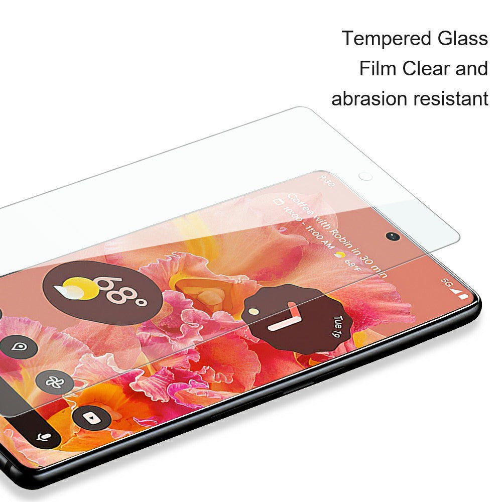 AMORUS For Google Pixel 11 Pro XL / 10 Pro XL / 9 Pro XL High Aluminum-silicon Glass Film Anti-Scratch 2.5D Arc Edge Screen Protector, NOT Complete Covering