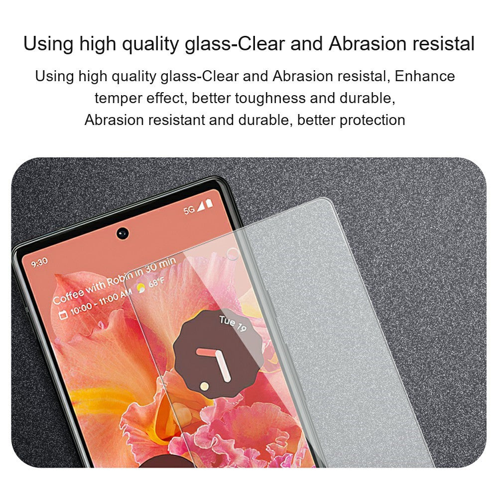 AMORUS For Google Pixel 11 Pro XL / 10 Pro XL / 9 Pro XL High Aluminum-silicon Glass Film Anti-Scratch 2.5D Arc Edge Screen Protector, NOT Complete Covering