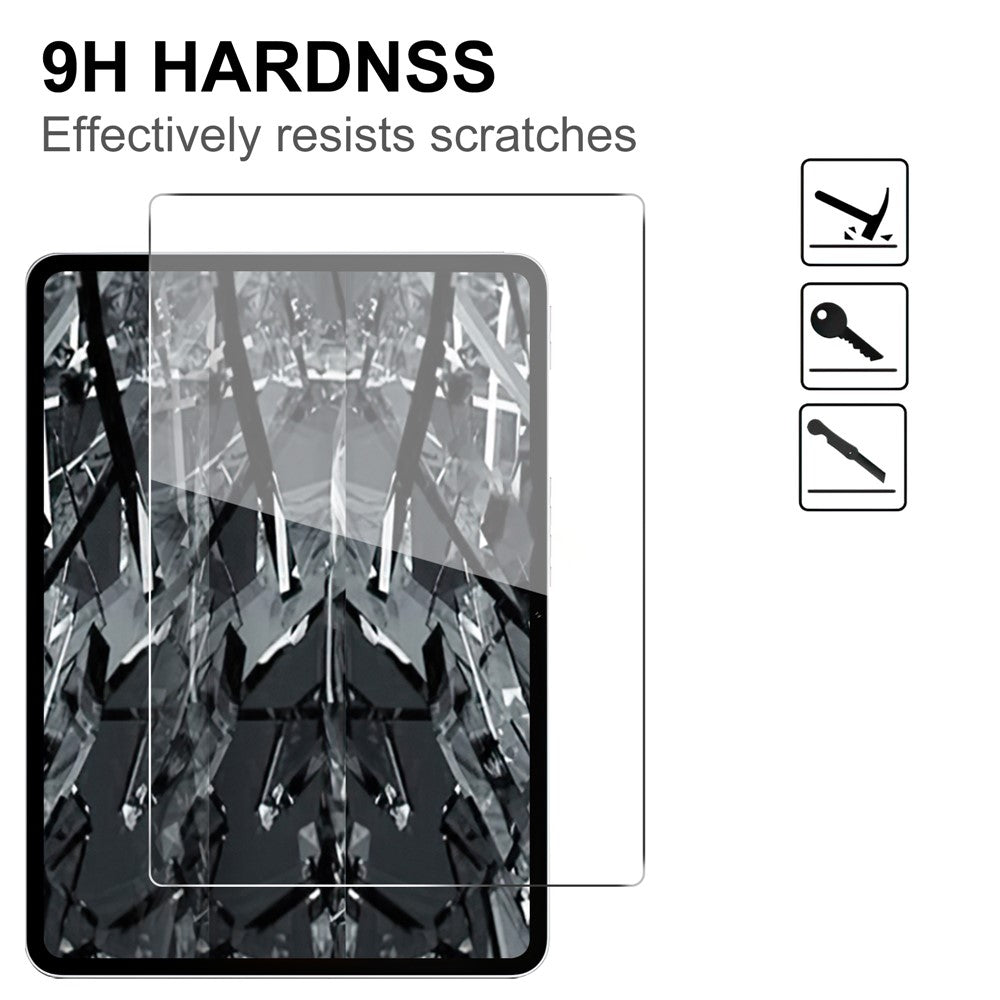 For Oppo Pad Mini Tempered Glass Screen Protector 2.5D Straight Edge Full Screen Film Full Glue