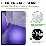For Oppo Pad Mini Tempered Glass Screen Protector 2.5D Straight Edge Full Screen Film Full Glue