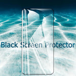 For Oppo F33 Pro 5G HD Full Screen Protector Silk Printing Black Edge High Aluminium-silicon Glass Film