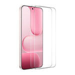 HAT PRINCE for Honor X8d 4G ENKAY  2Pcs Screen Protector 9H Clear Full Glue High Aluminum-Silicon Glass Film (NOT Complete Covering)