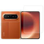 For Huawei Pura X Max Screen Protector 2.5D High Aluminium-Silicon Glass Film Electroplated Coating (Not Complete Covering)