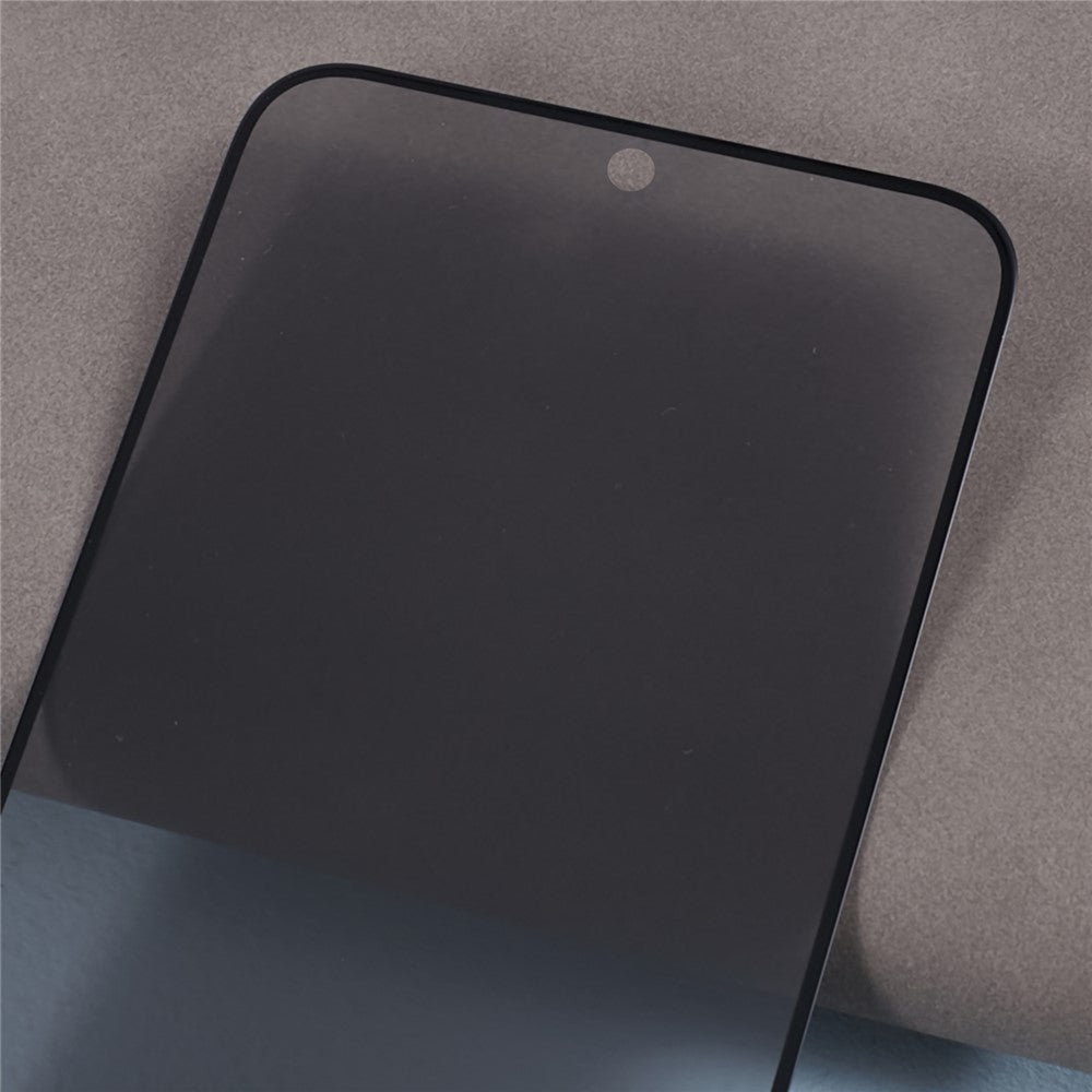 AMORUS För Huawei Pura 90 Pro 2.5D Anti-spion Helskärmsskydd Helklistrad Silkestryck Hög Aluminium-Kisel Glasfilm