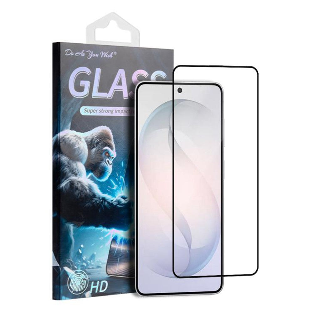 DO AS YOU WISH For Samsung Galaxy S26+ Screen Protector Silk Printing Full Glue High Aluminum-silicon Glass Film