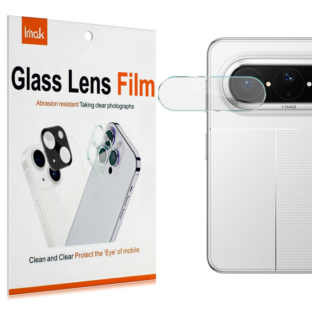 IMAK För Huawei Pura X Max Kameralinsskydd Tunn Härdat Glas Heltäckande Linsfilm