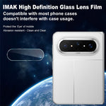IMAK For Huawei Pura X Max Camera Lens Protector Slim Tempered Glass Full Coverage Lens Film