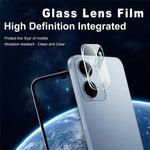 IMAK For Xiaomi Redmi 15a 5G Tempered Glass Full Cover Camera Lens Protector + Acrylic Lens Cap