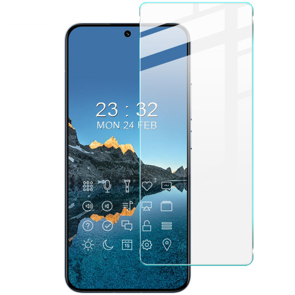 IMAK H-serien hærdet HD-klar glasfilm til Xiaomi 13 5G, ridsefast, splintsikker og med følsom berøringsskærmbeskyttelse