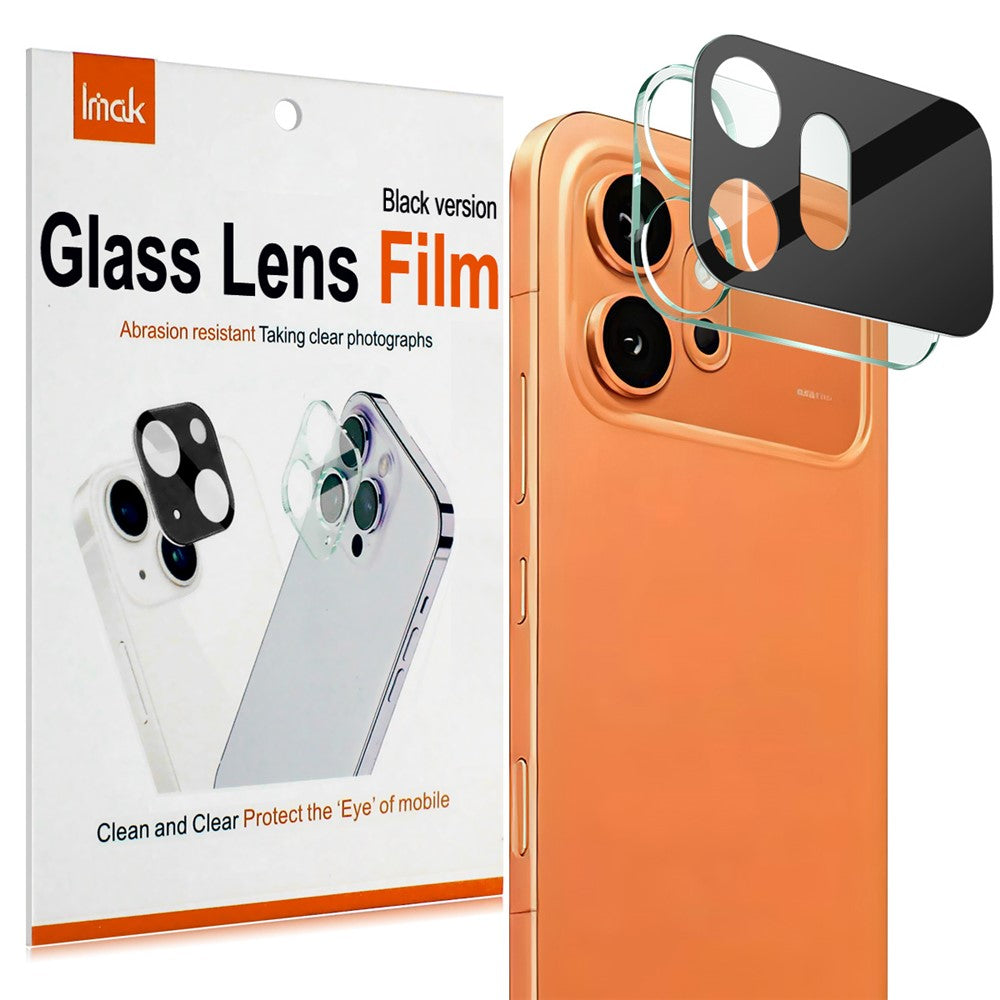 IMAK For Honor 600 5G hærdet glas fuld dækning linsefilm + akrylkappe