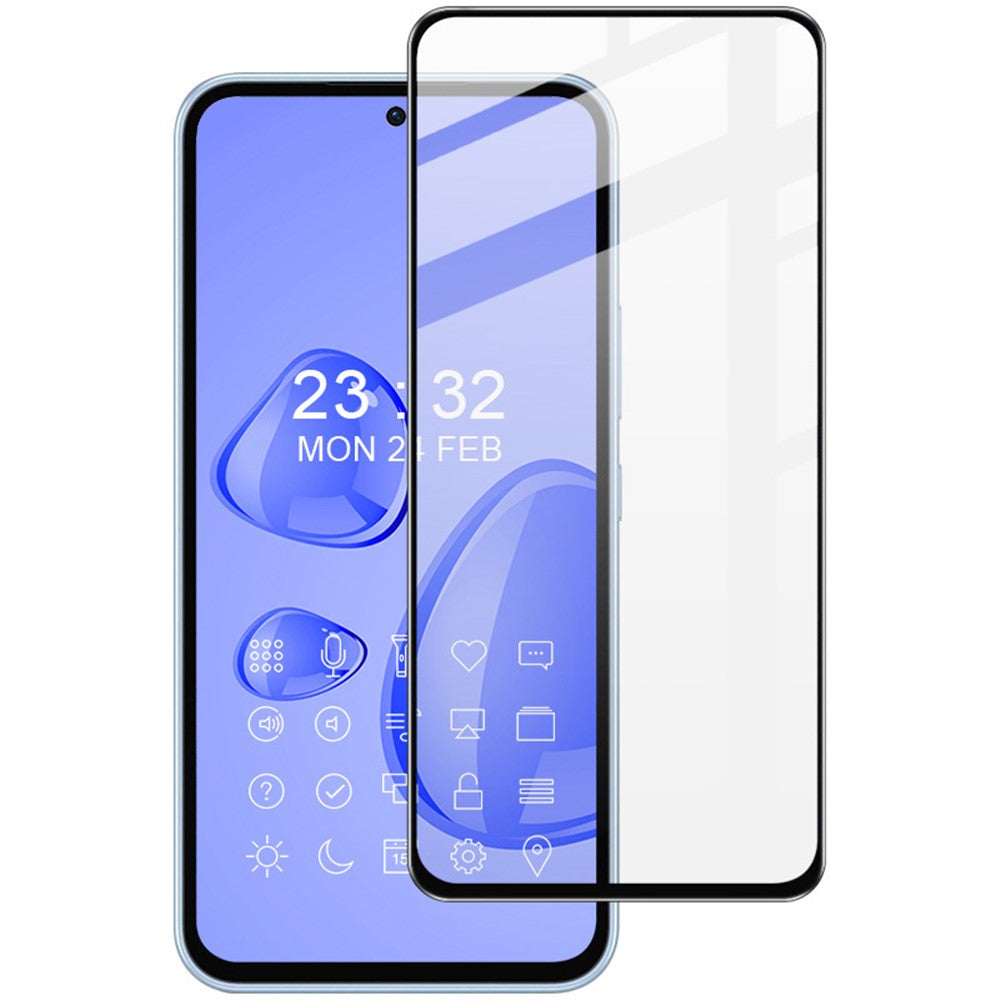 IMAK Pro+ Serie til Samsung Galaxy A54 5G HD Hærdet Glasfilm Anti-fingeraftryk Fuld Dækning Følsom Berøringsskærmbeskytter
