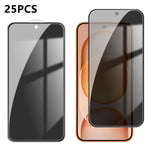 Honor Magic8 Pro Air 5G 25 st. antispionskärmskydd av sidentryck, högkvalitativt aluminium-kiselglas, heltäckande, anti-fingeravtrycksskydd, sekretessfilm