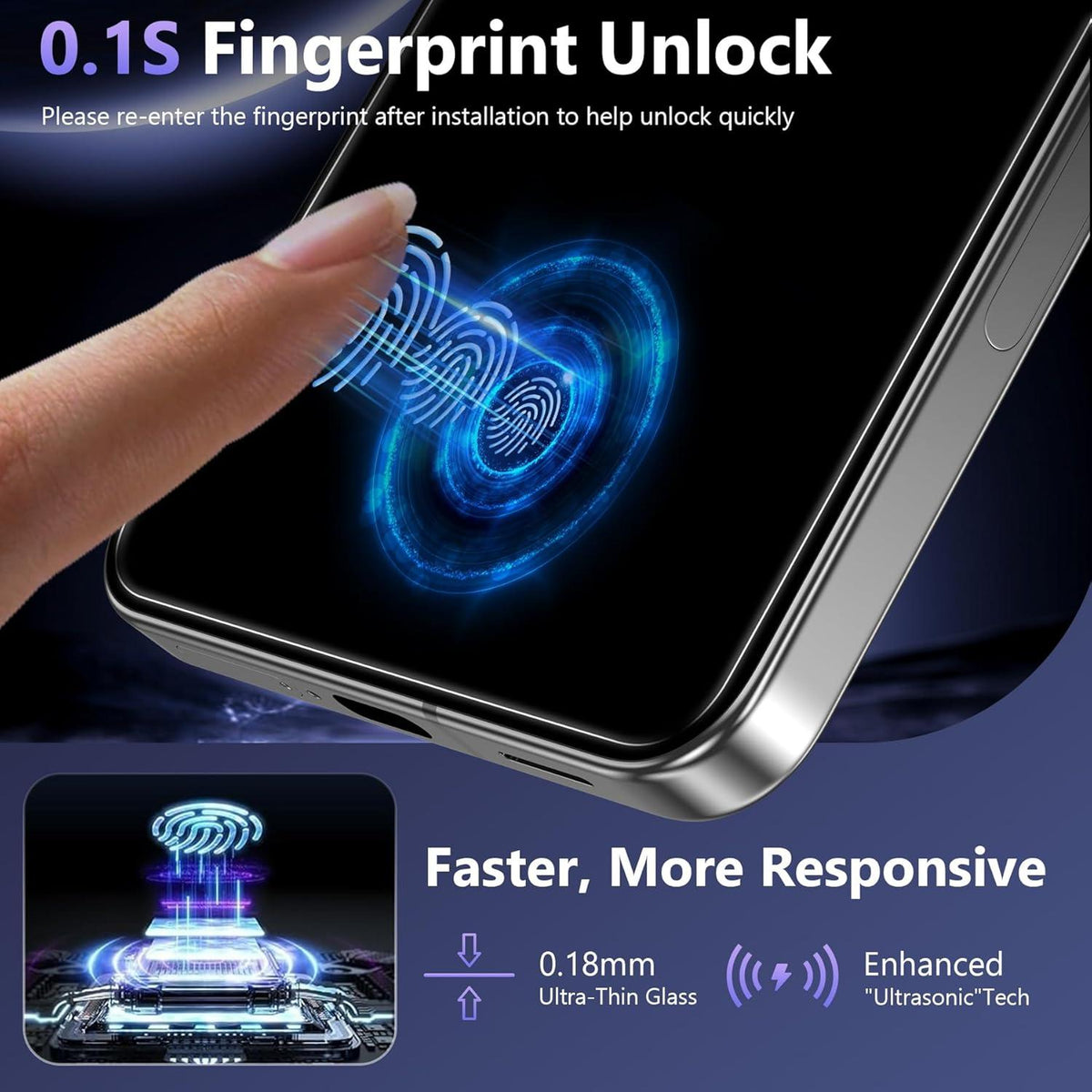 Samsung Galaxy A06 5G / Galaxy A06 4G 25 st. anti-spion skärmskydd sidentryck hög aluminium-kisel glas heltäckande anti-fingeravtryck sekretessfilm