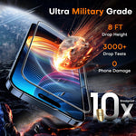For iPhone 13 Pro Max 25Pcs Full Cover Screen Protector Silk Printing Ultra Clear High Aluminium-silicon Glass Film