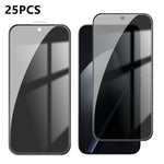 Xiaomi 15T 25 st. antispionskärmskydd silkestryck hög aluminium-kiselglas heltäckande anti-fingeravtryck sekretessfilm