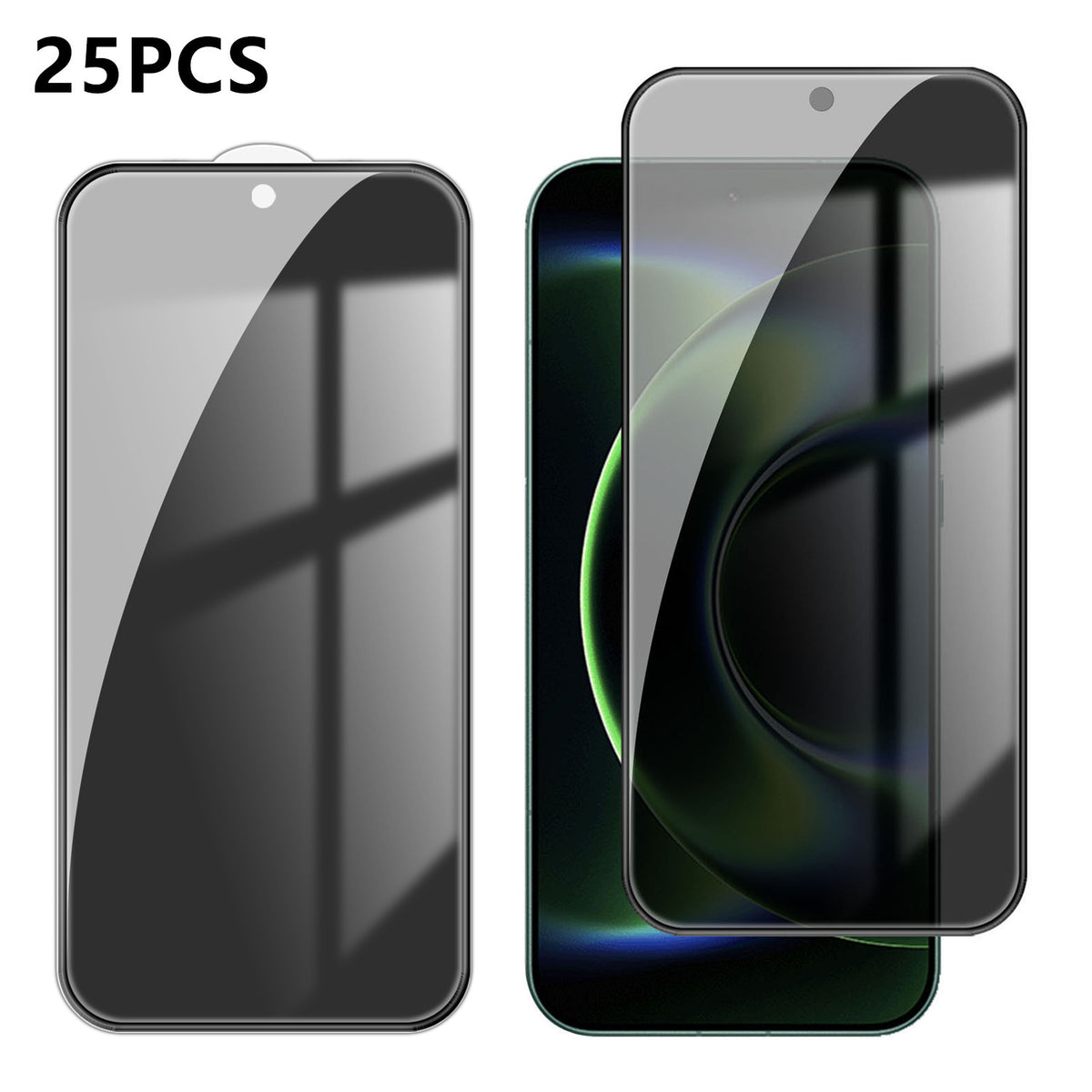 Xiaomi 17 Ultra 5G 25 st. antispionskärmskydd silkestryck hög aluminium-kiselglas heltäckande anti-fingeravtryck sekretessfilm