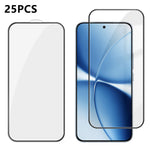 Xiaomi Redmi Turbo 5 Max 5G 25 st. heltäckande skärmskydd silkestryck ultraklar hög aluminium-kiselglasfilm