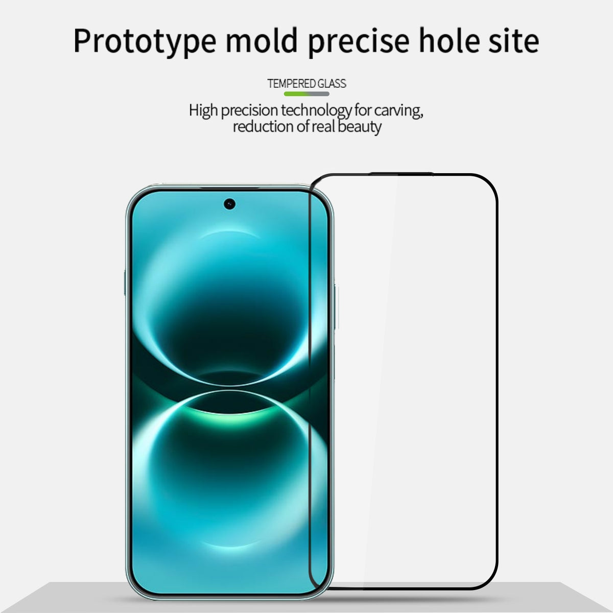 MOFI for Huawei Enjoy 90 Pro Max Screen Protector 9H Full Glue Full Coverage High Aluminum-Silicon Glass Film