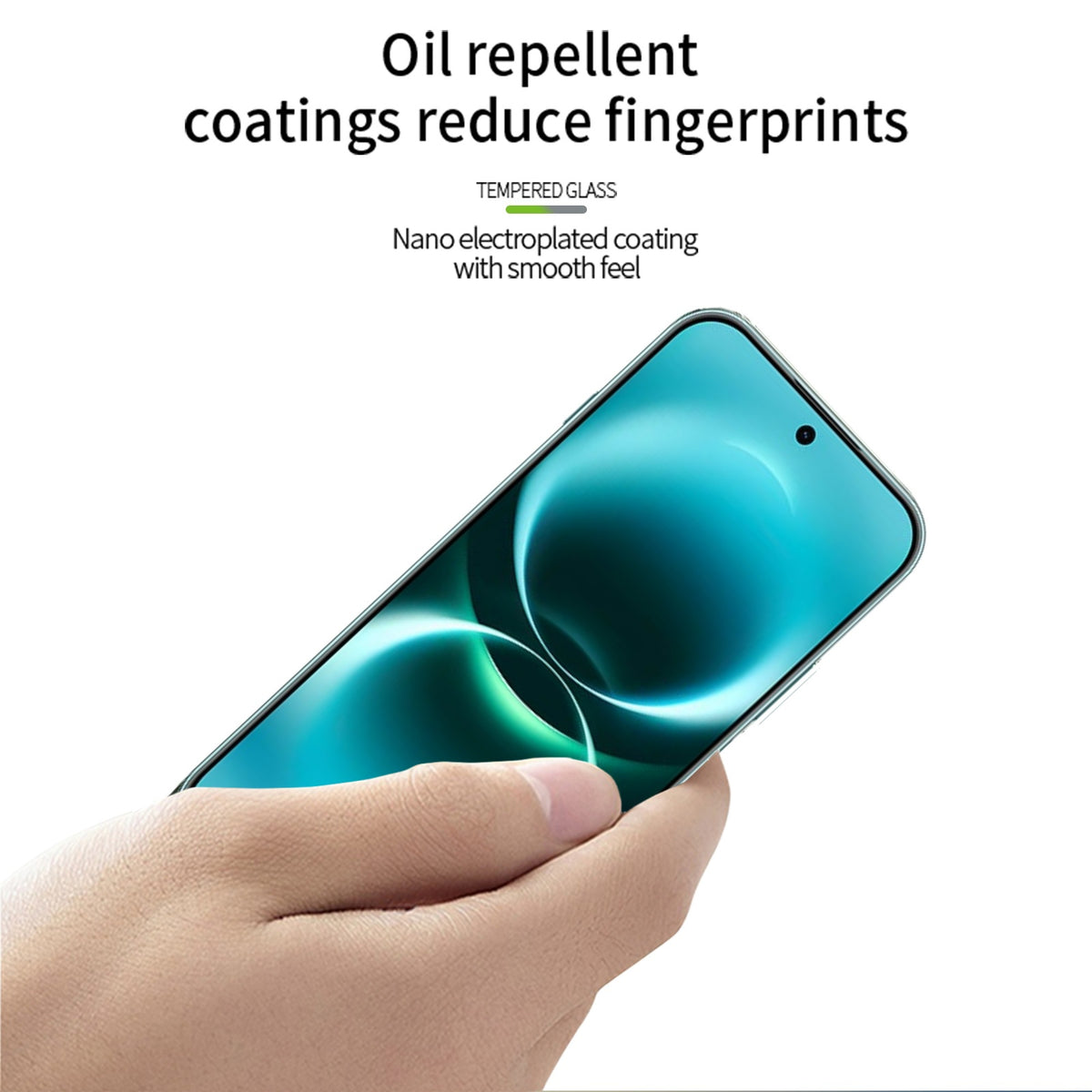 MOFI for Huawei Enjoy 90 Pro Max Screen Protector 9H Full Glue Full Coverage High Aluminum-Silicon Glass Film