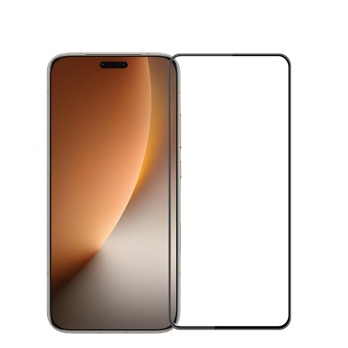 MOFI for Honor Magic8 Pro 5G Screen Protector  9H 3D Curved Full Glue Full Coverage Tempered Glass Film