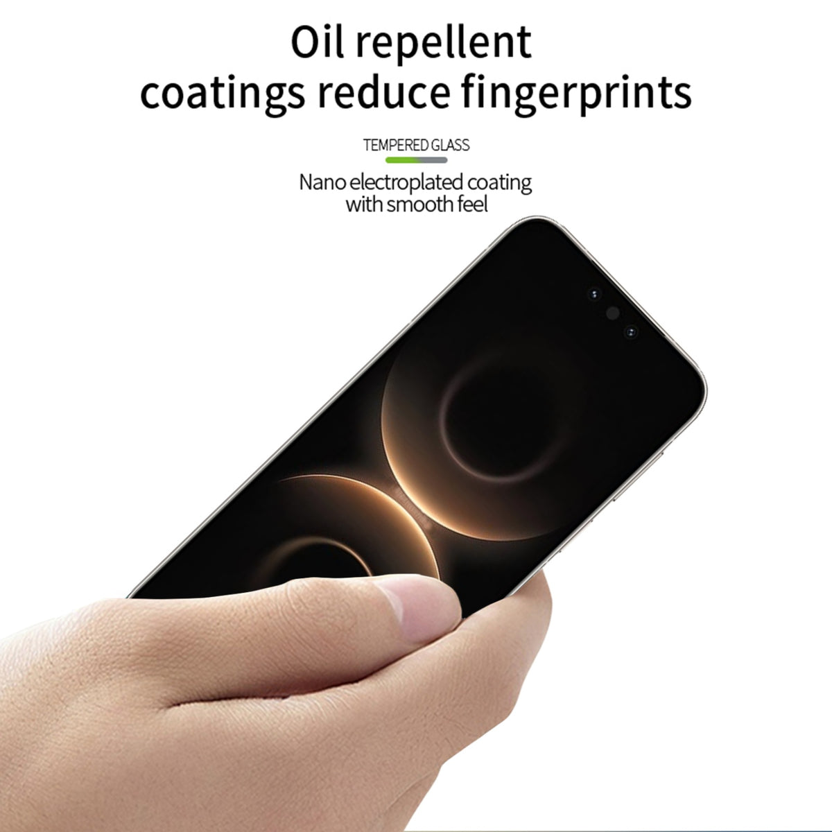 MOFI for Huawei Mate 80 Pro Screen Protector  9H 3D Curved Full Glue Full Coverage Tempered Glass Film