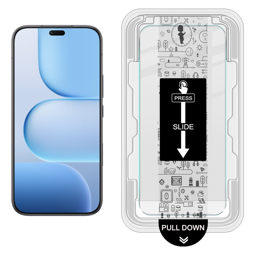 IMAK H Series For Honor 600 Lite 5G  /  X80i 5G Tempered Glass Screen Protector Easy Installation Film with Auto Dust-Remove Tool