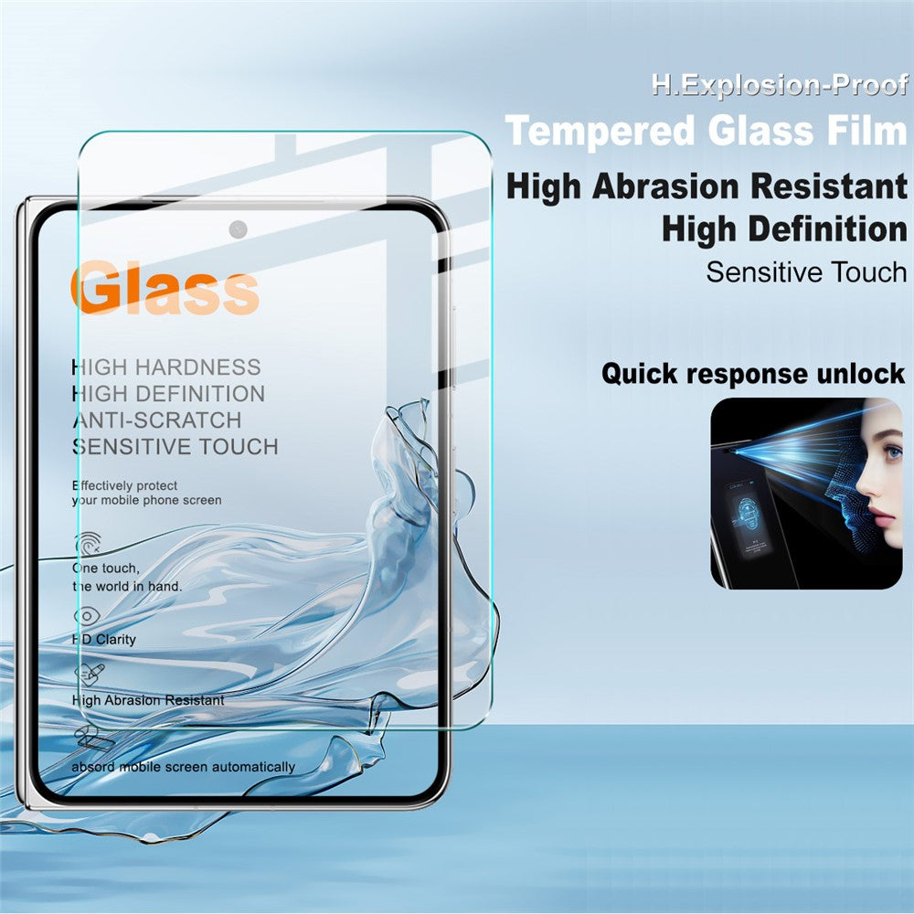IMAK H Series For Huawei Pura X Max Tempered Glass Screen Protector Shatter-Proof Protection (Not Complete Coverage)