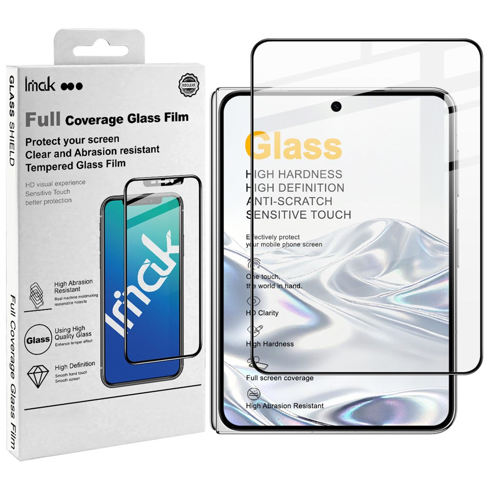 IMAK Pro+ Series For Huawei Pura X Max Tempered Glass Full Screen Protector Sensitive Touch Film