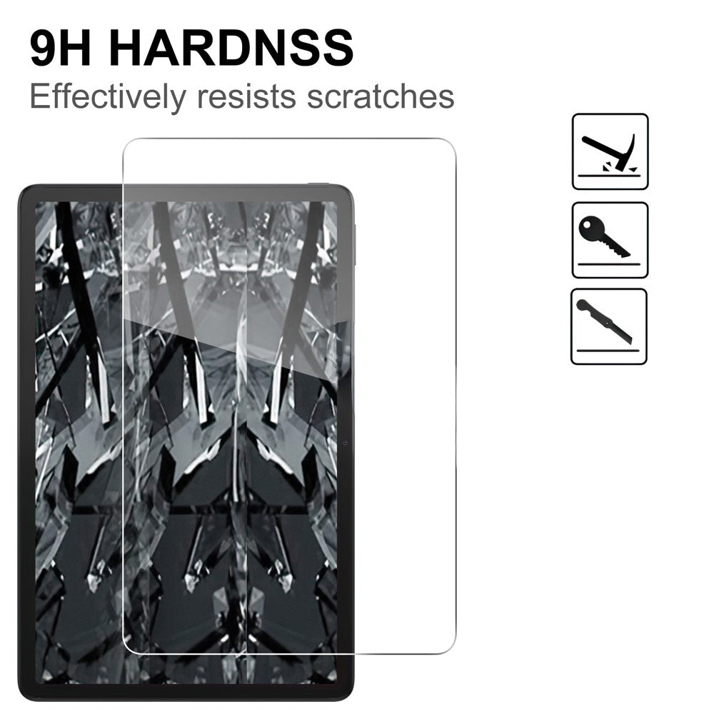 For Xiaomi Redmi Pad 2 9.7  /  Pad 2 SE Tempered Glass Screen Protector 2.5D Straight Edge Full Screen Film Full Glue